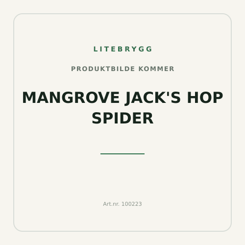 Mangrove Jack's Hop Spider