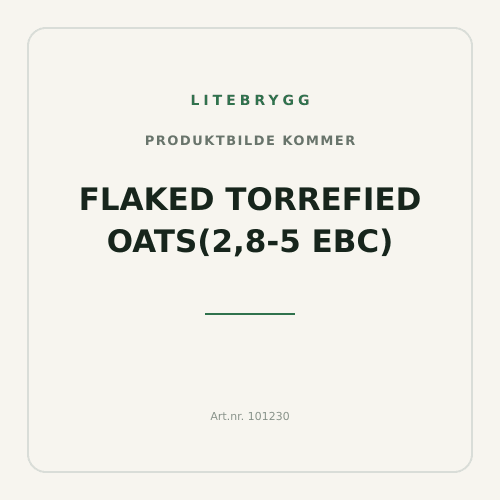 Flaked Torrefied Oats(2,8-5 EBC)