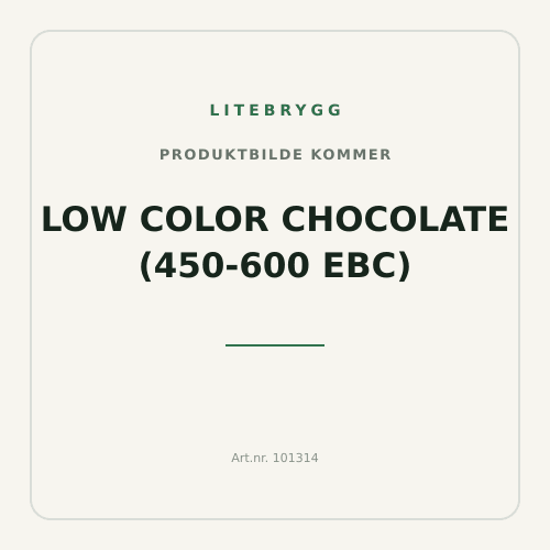 Low Color Chocolate (450-600 EBC)