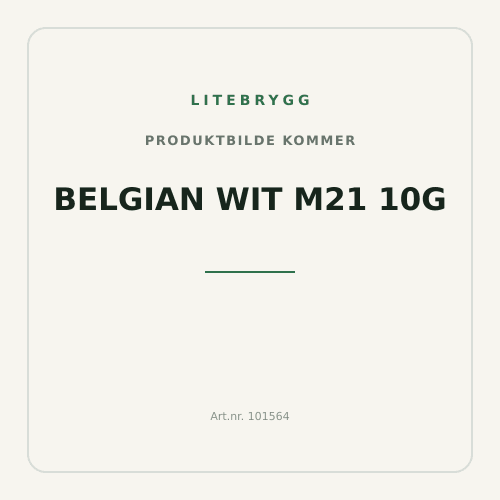 Belgian Wit M21 10g