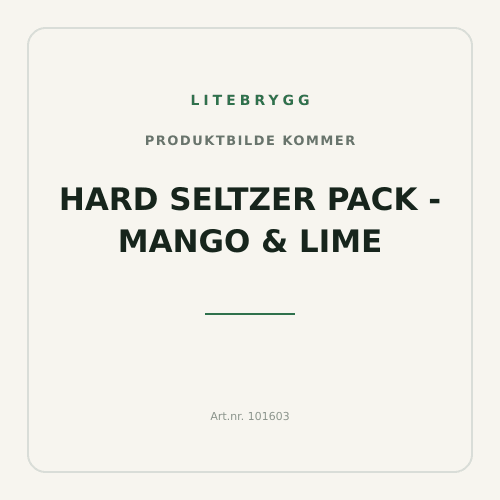 Hard Seltzer Pack - Mango & Lime