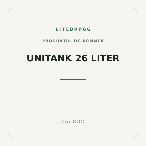 Unitank 26 liter
