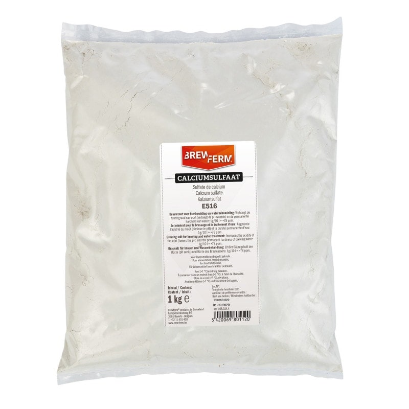 Kalsiumsulfat - 1kg