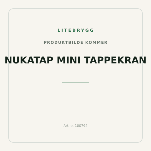 Nukatap Mini Tappekran