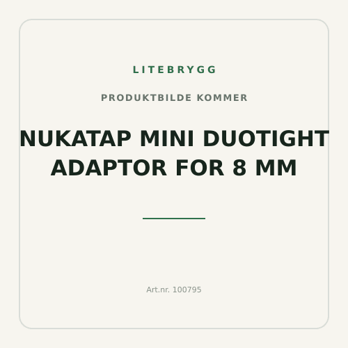 Nukatap Mini Duotight Adaptor for 8 mm