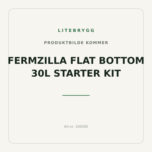 FermZilla Flat Bottom 30L Starter Kit