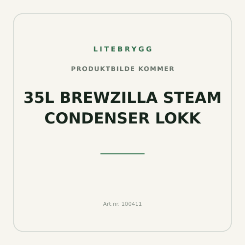 35L BrewZilla Steam Condenser lokk