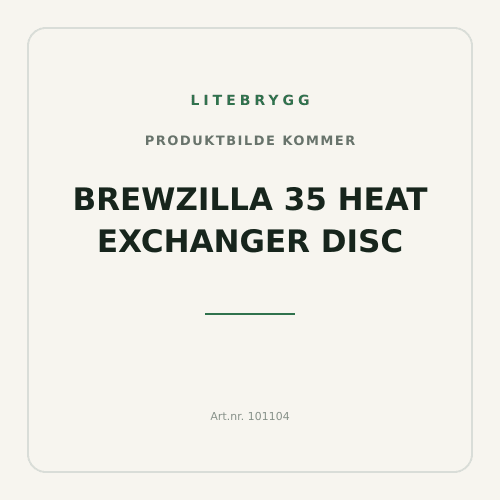 BrewZilla 35 Heat Exchanger Disc