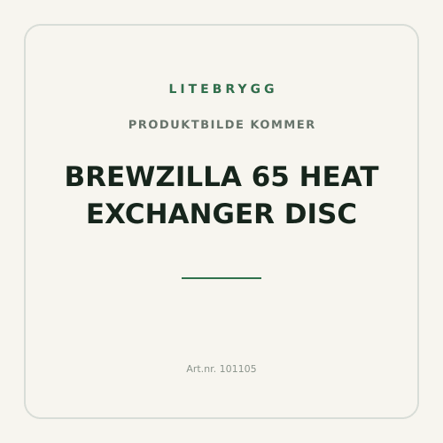 BrewZilla 65 Heat Exchanger Disc
