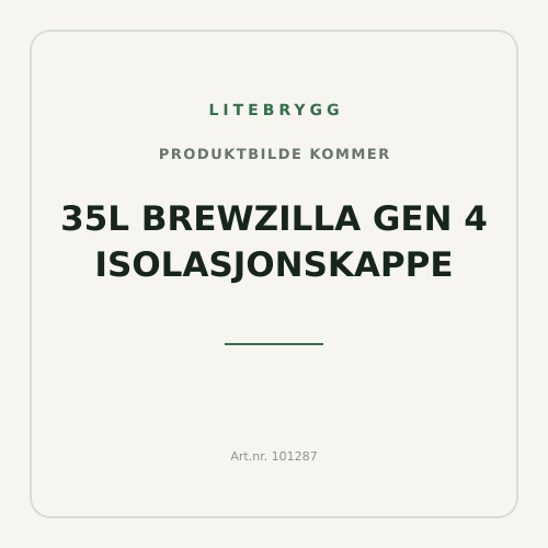 35L BrewZilla Gen 4 Isolasjonskappe