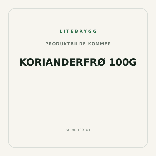 Korianderfrø 100g