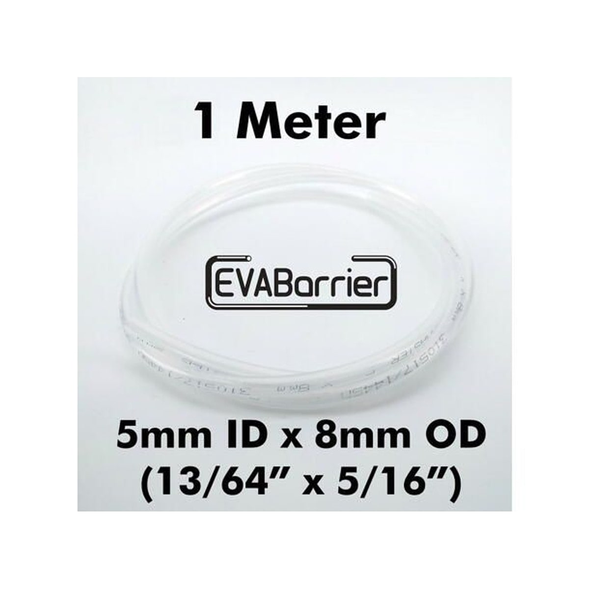 EVABarrier slange ID: 5mm OD: 8mm