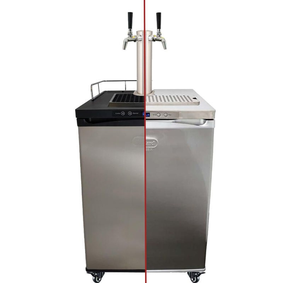 Series X Kegerator 2 kran - Blankt