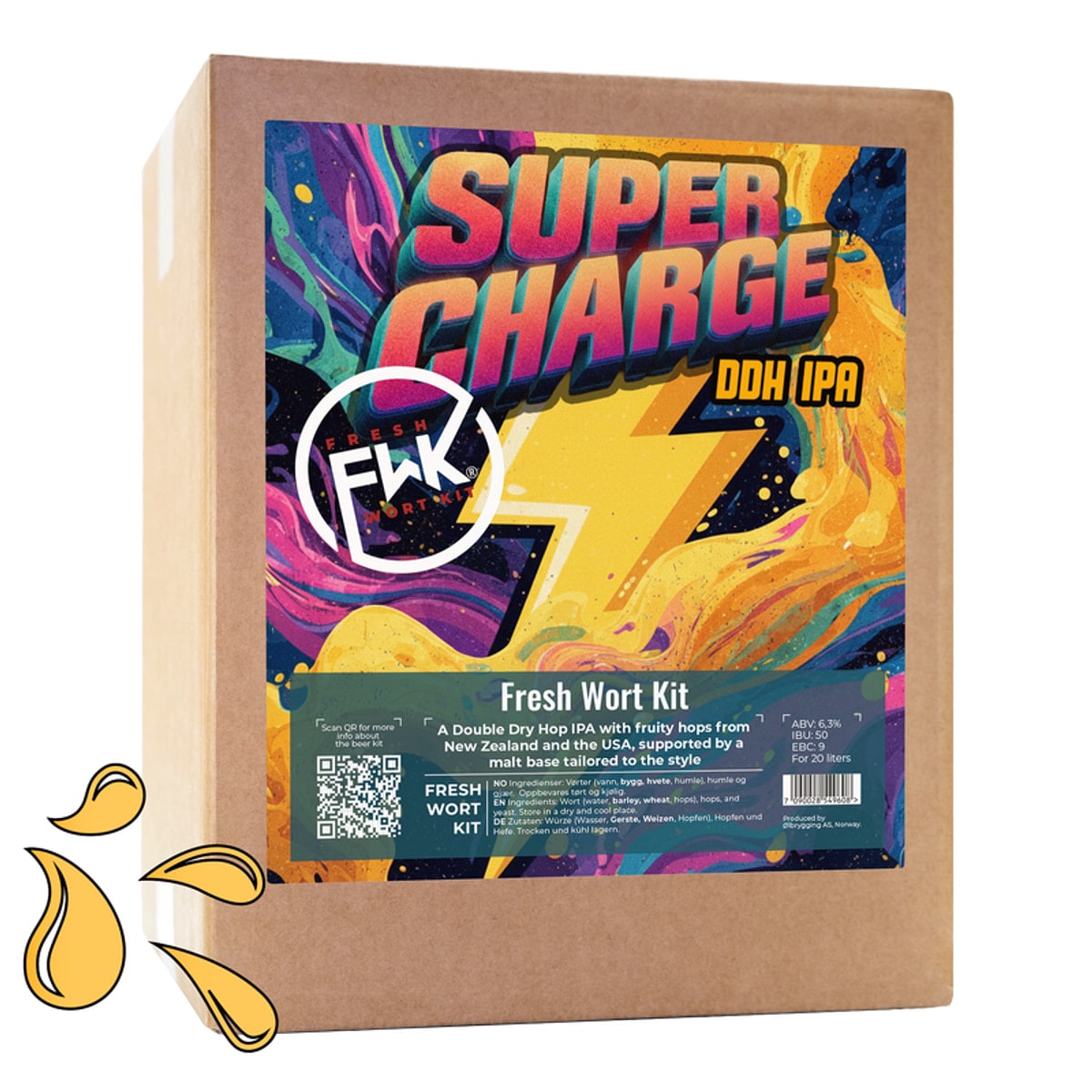 Supercharge DDH IPA Fresh Wort Kit - FWK