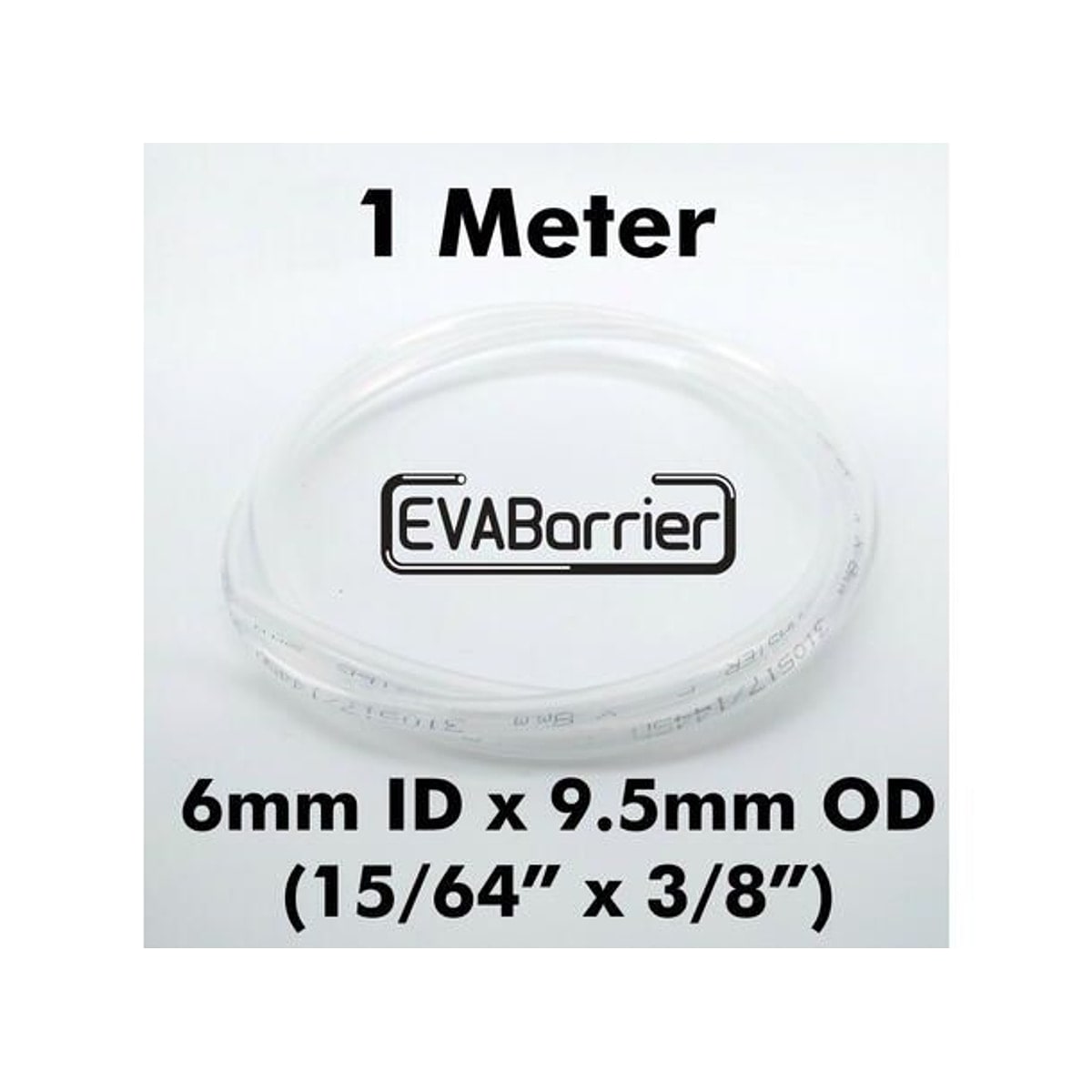EVABarrier slange 6 mm ID x 9,5 mm OD