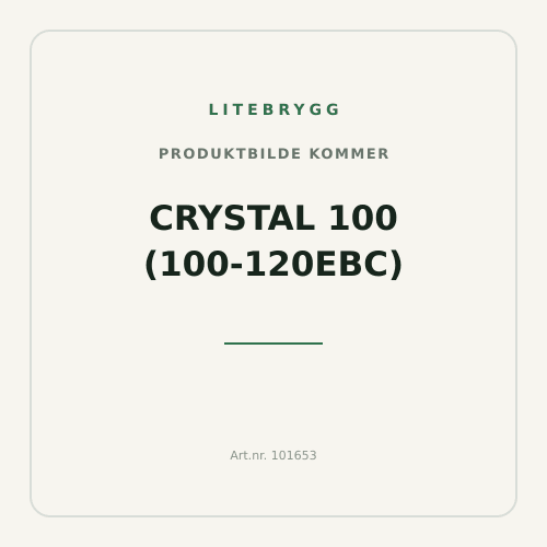 Crystal 100 (100-120EBC)