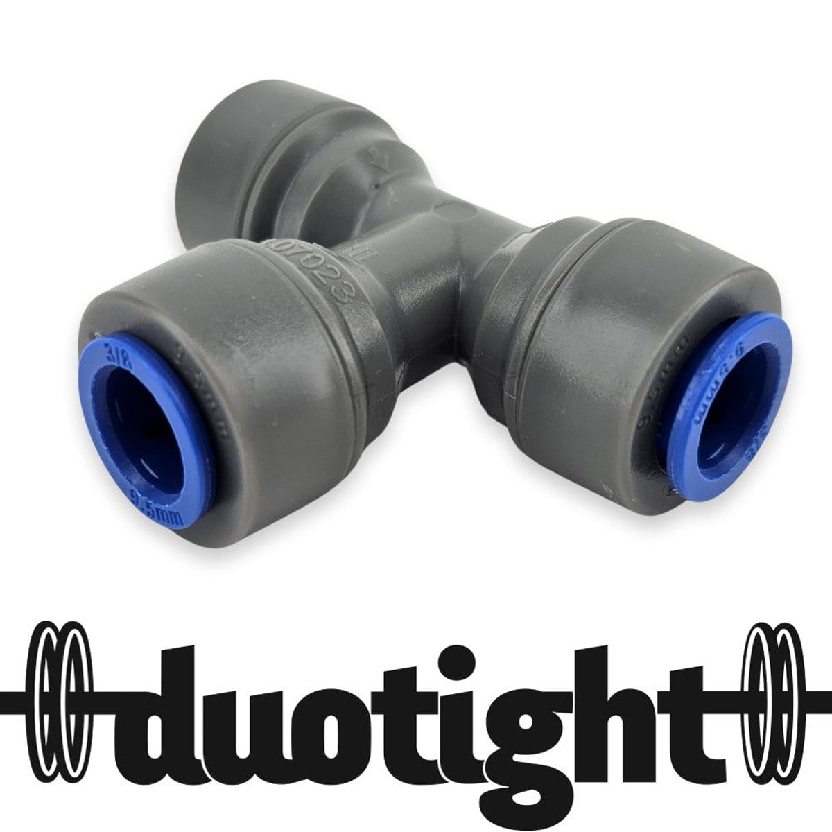 T-stykke 9,5mm (3/8")
