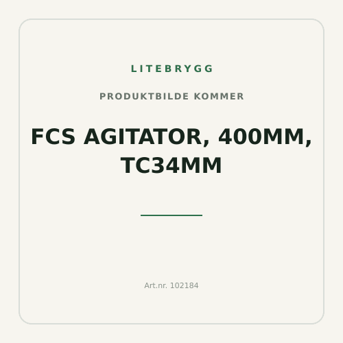 FCS Agitator, 400mm, TC34mm