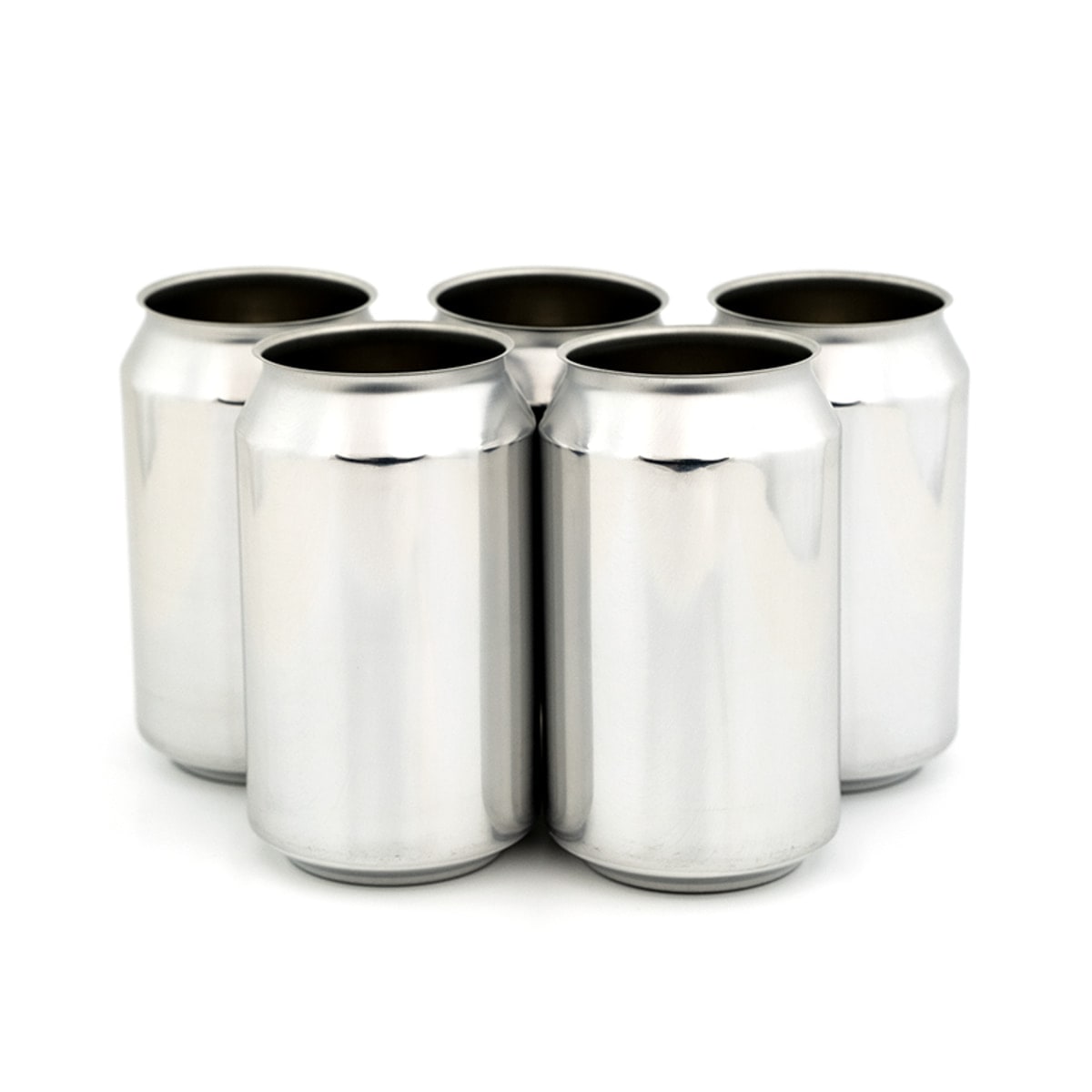 330 ml sølv ølboks - 216stk