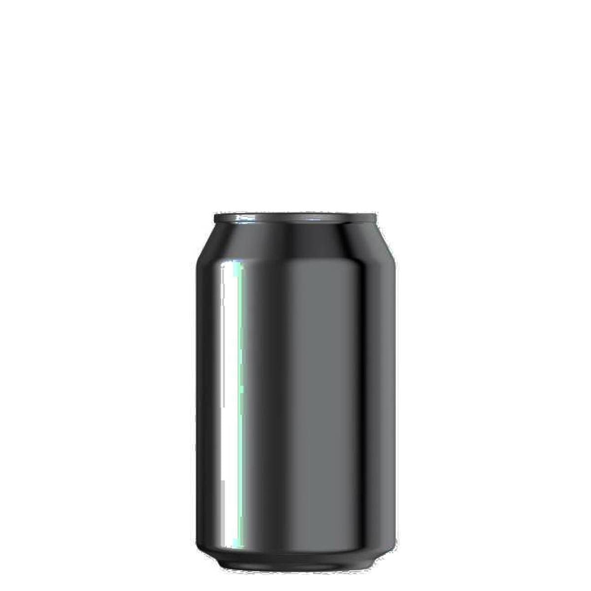 Ølboks 330ml sort - 24stk