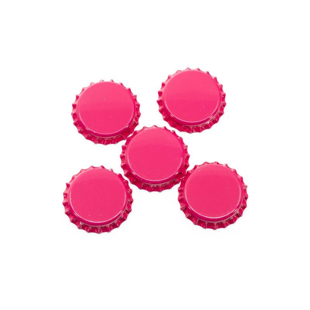 Flaskekapsler 26 mm - Rosa