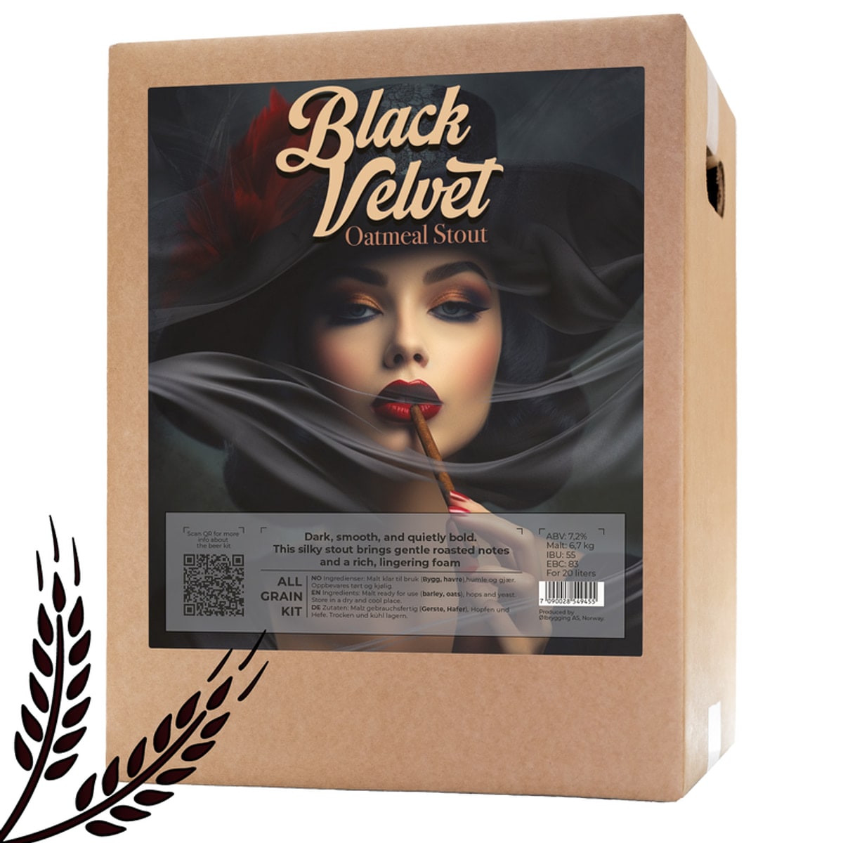 Black Velvet  Oatmeal Stout