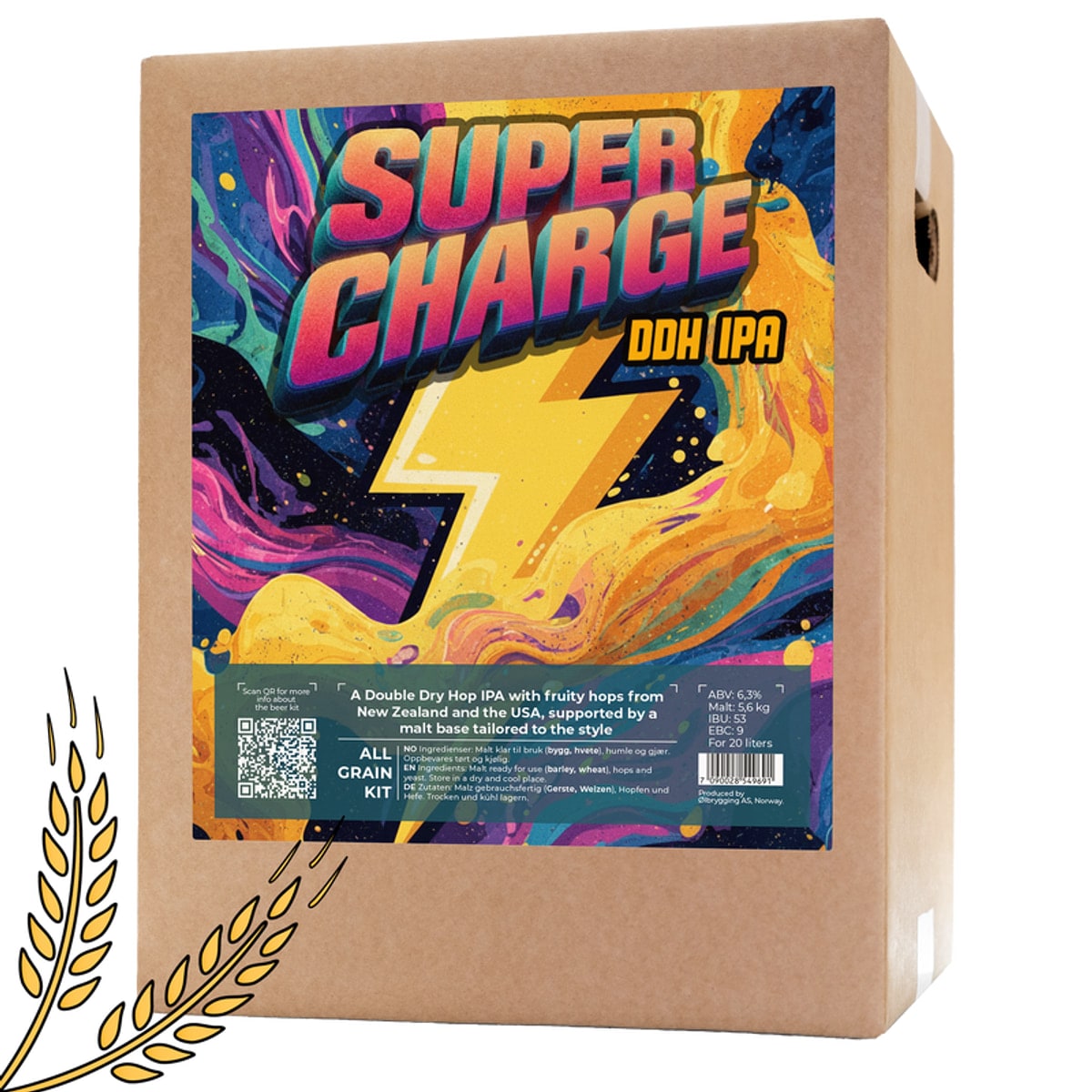 Supercharge DDH IPA - Allgrain