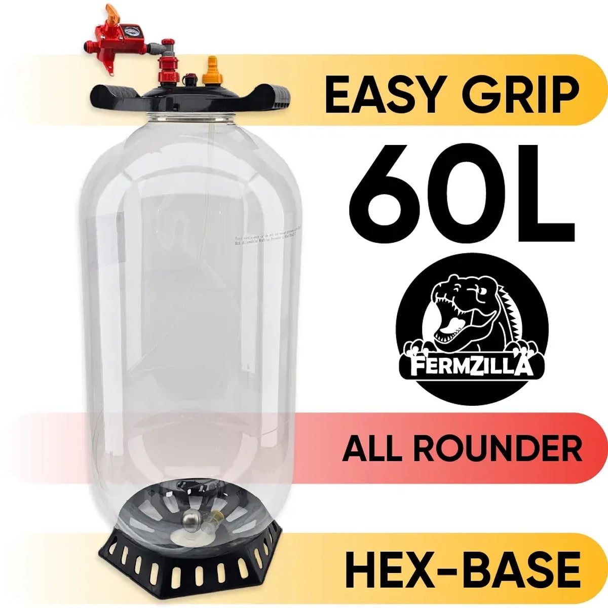 FermZilla 60L All Rounder Easy-Grip
