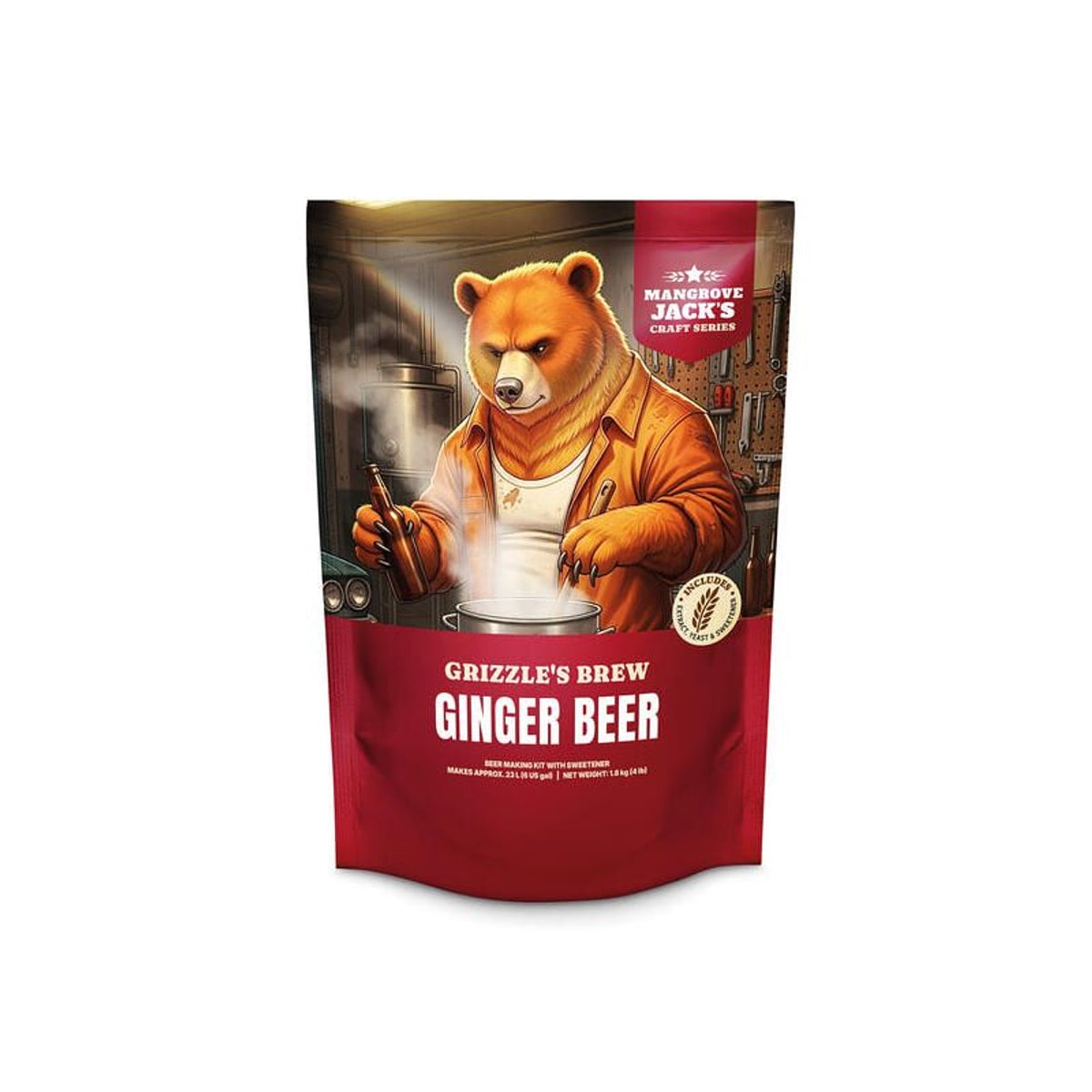 Ginger Beer ekstraktsett Ingefærøl