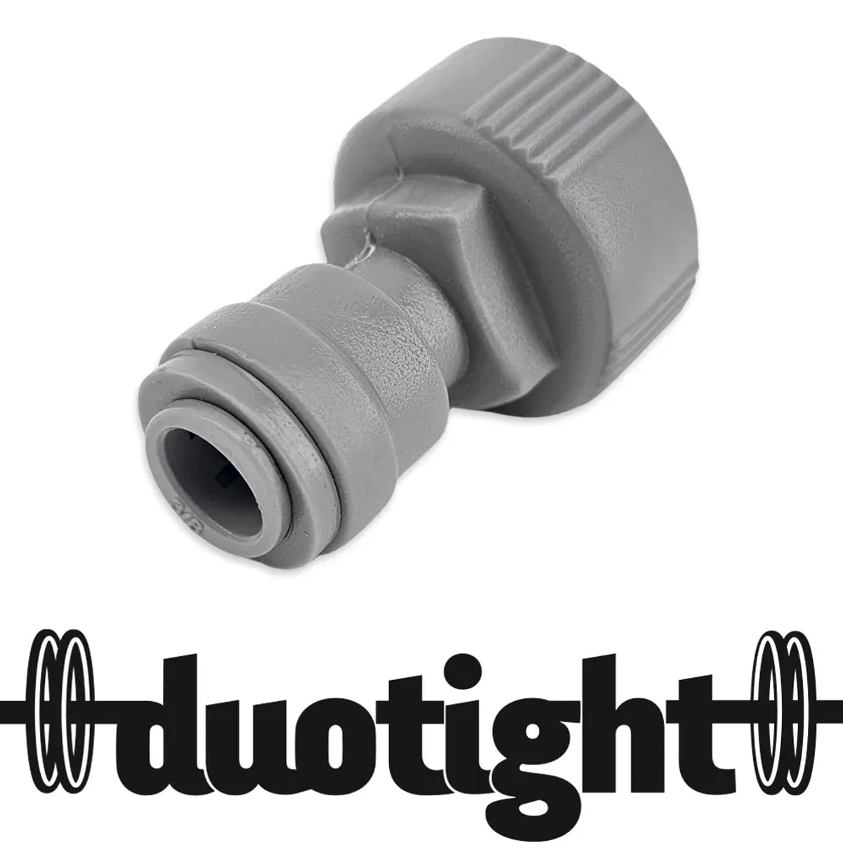9,5mm (3/8") til 3/4" BSP