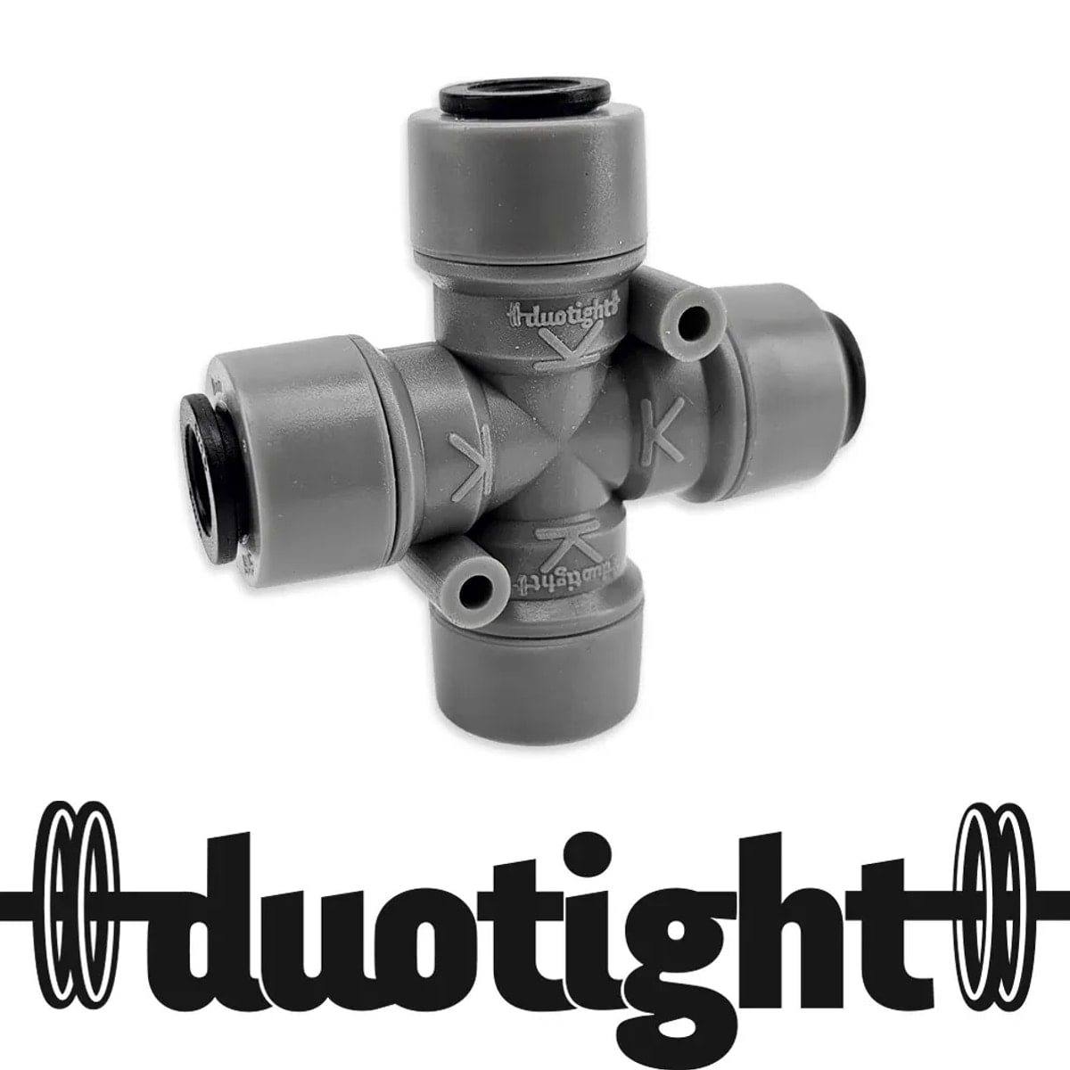 Duotight T-stykke 4 utganger
