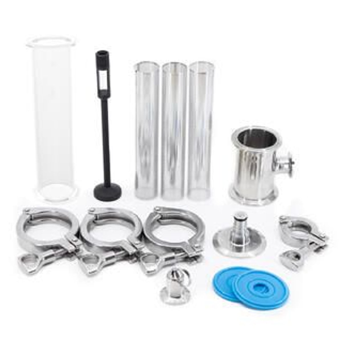 Inline Filter Kit, TC 2" m/Ball Lock