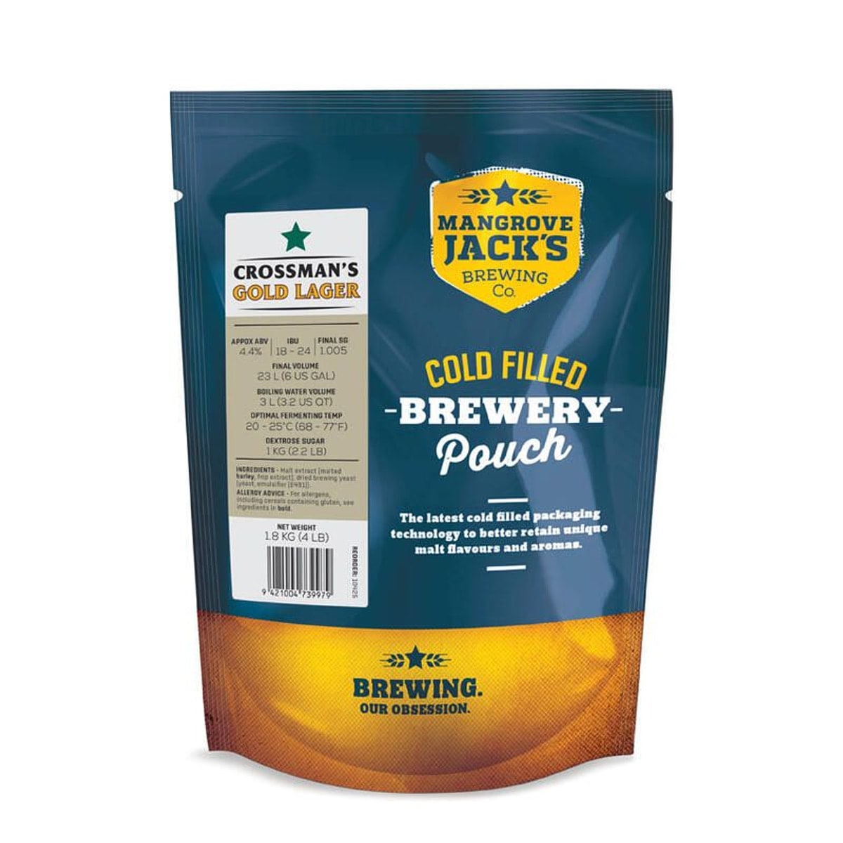 Crossman's Gold Lager