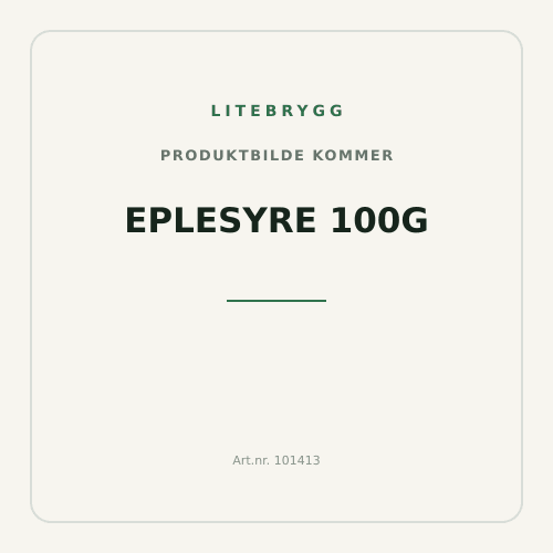 Eplesyre 100g