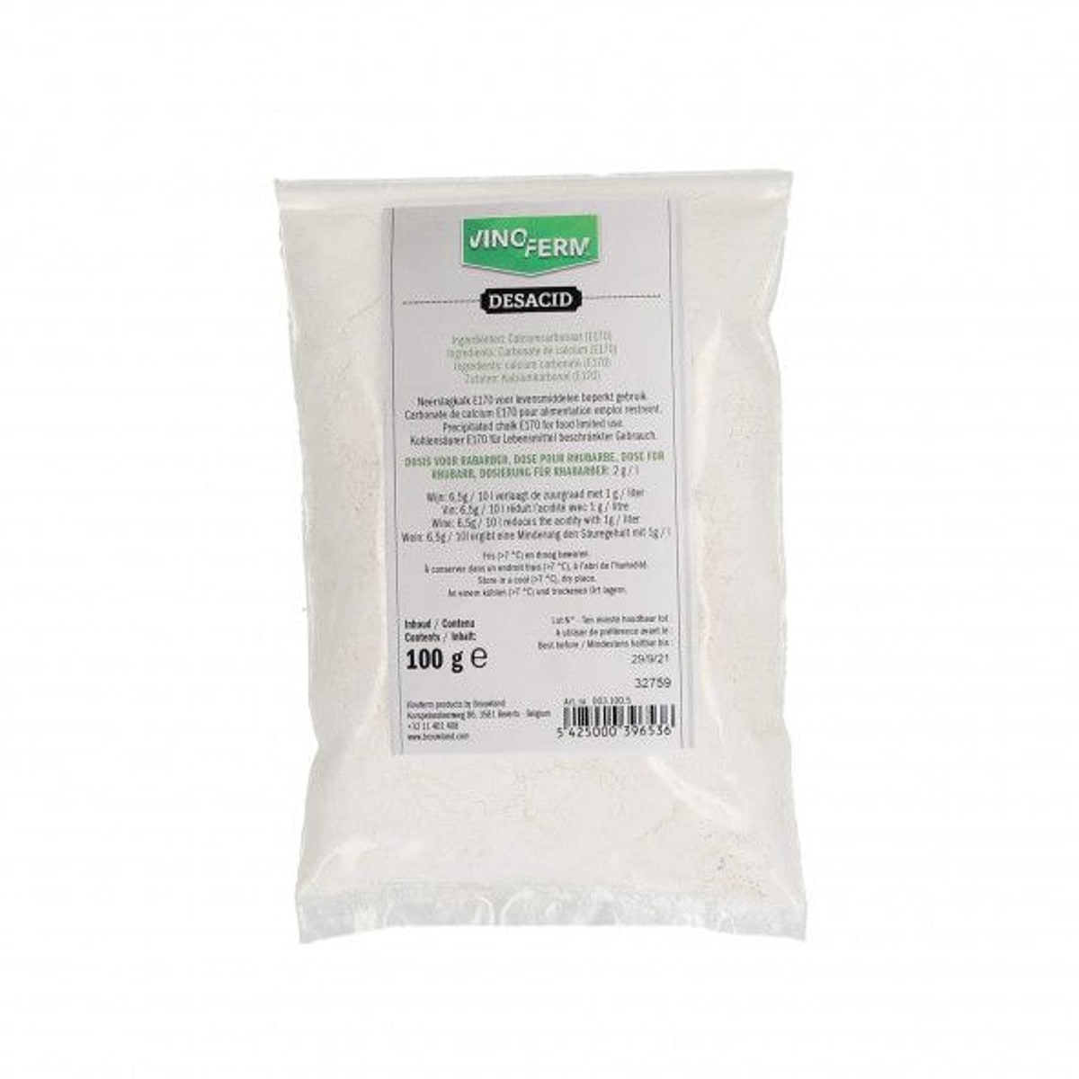 Kalk Kalk(Desacid), 100g