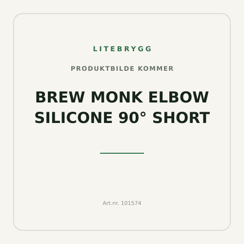 Brew Monk elbow silicone 90° short