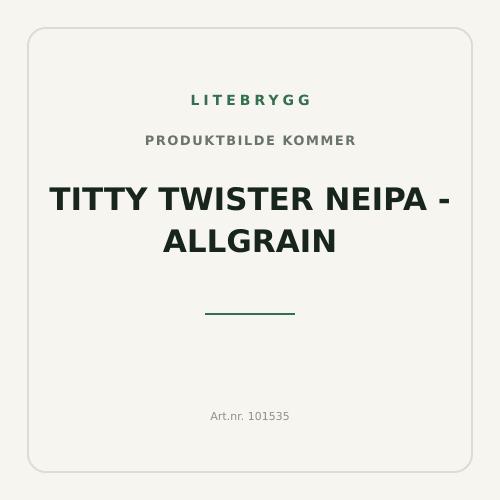 Titty Twister NEIPA - Allgrain