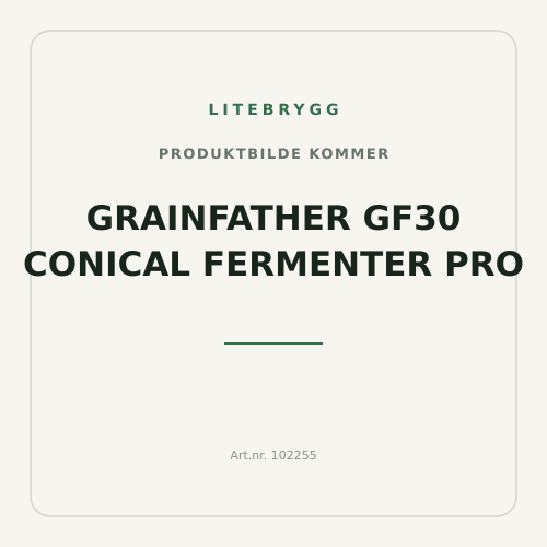 Grainfather GF30 Conical Fermenter Pro