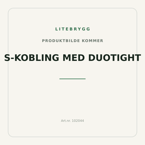 S-kobling med duotight
