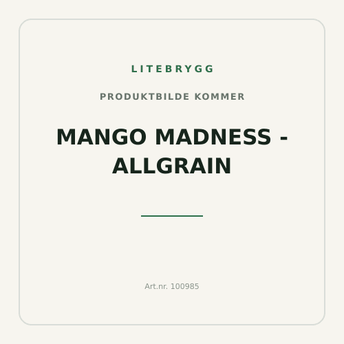 Mango Madness - Allgrain