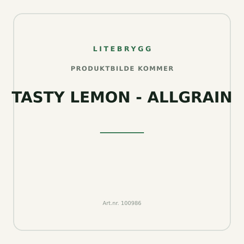 Tasty Lemon - Allgrain