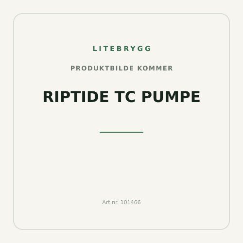 RipTide TC pumpe