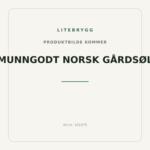 Munngodt Norsk Gårdsøl