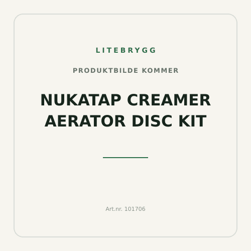 Nukatap Creamer Aerator Disc Kit