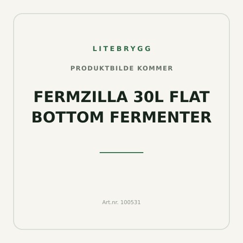 FermZilla 30L Flat Bottom Fermenter
