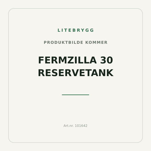 FermZilla 30 reservetank
