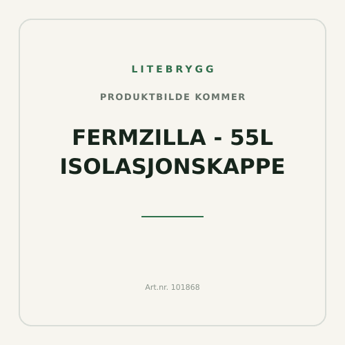 FermZilla - 55L Isolasjonskappe