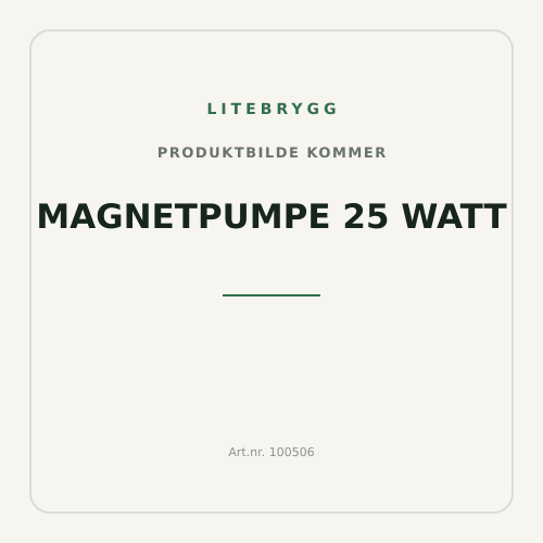 Magnetpumpe 25 watt
