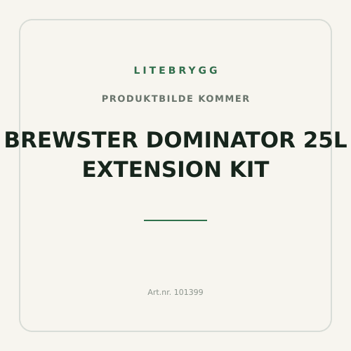 Brewster Dominator 25L Extension Kit
