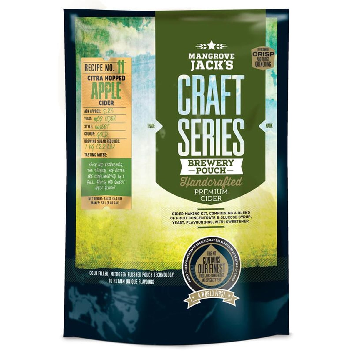 Dry hopped apple